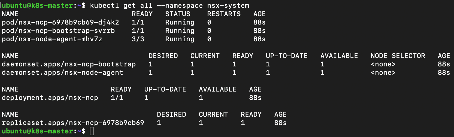 Deployed NCP